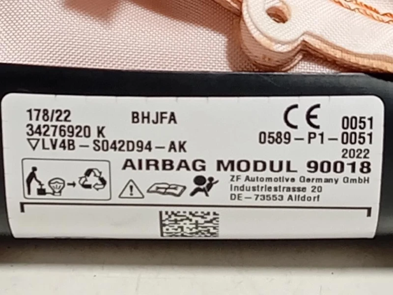 Air-bag A Tendina DX LV4B-S042D94-AK Ford KUGA III 2020