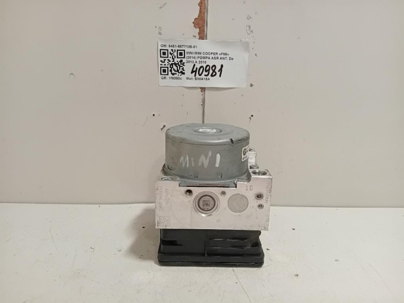 Pompa ASR ANT 6451-6877105-01 Mini MINI Cooper F56 2014