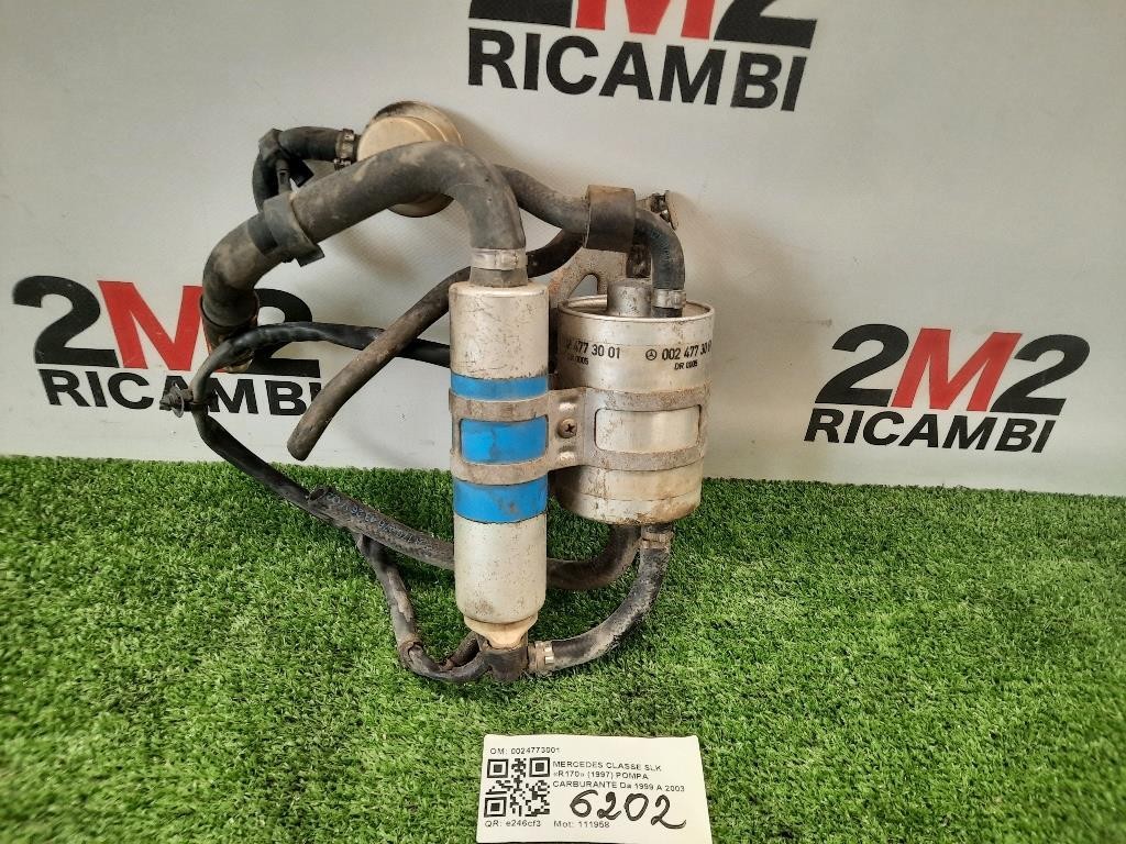 Pompa Carburante 0024773001 Mercedes Classe SLK R170 1997