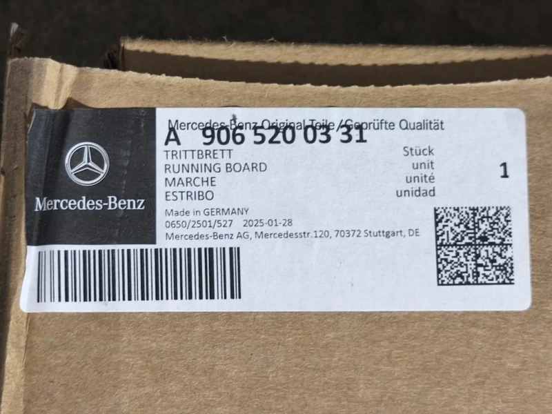 Traversa Paraurti POST A9065200331 Mercedes Sprinter III 2007