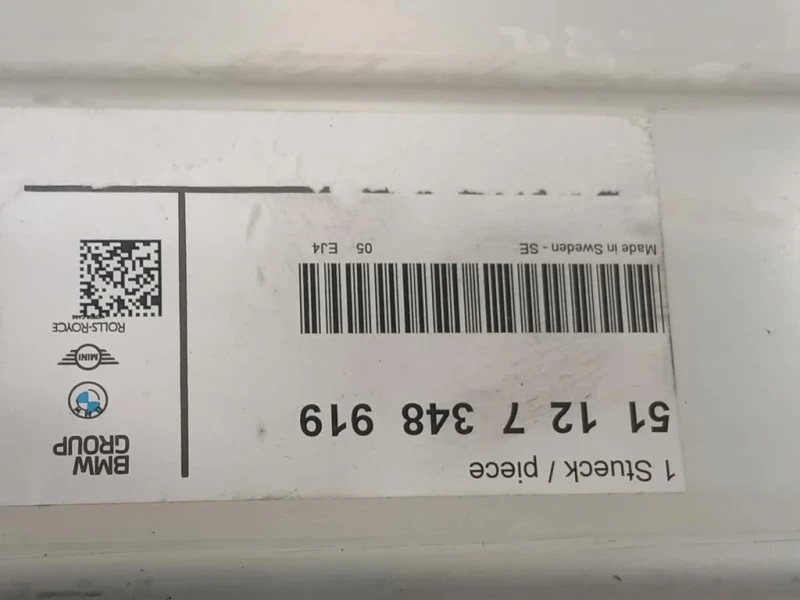 Traversa Paraurti POST 5112 7348919 Mini MINI Clubman F54 2016