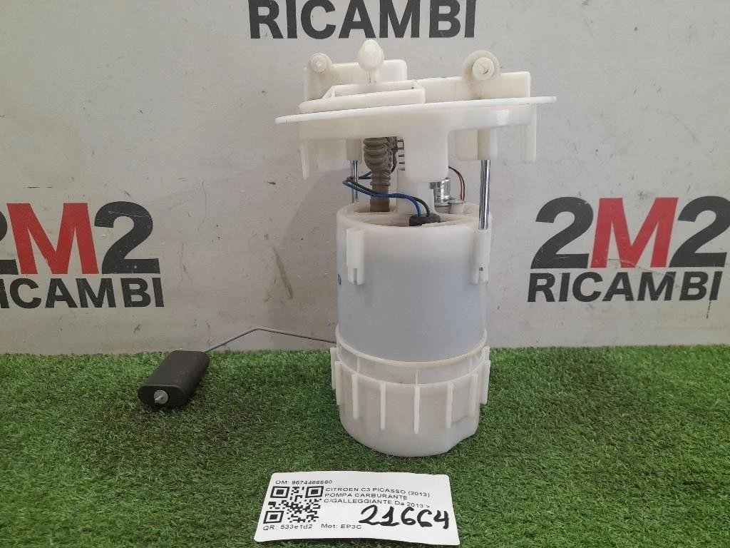 Pompa Carburante Cgalleggiante 9674466680 Citroen C3 Picasso 2013