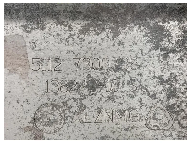 Traversa Paraurti POST 5112 7300788 Mini MINI Cooper F56 2014