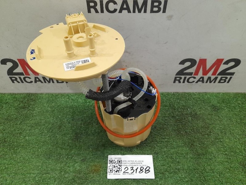 Pompa Carburante Cgalleggiante 13522650 Opel Astra K 2019