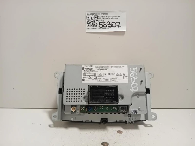 Display Multimediale 07357358580 Fiat 500 II 2015