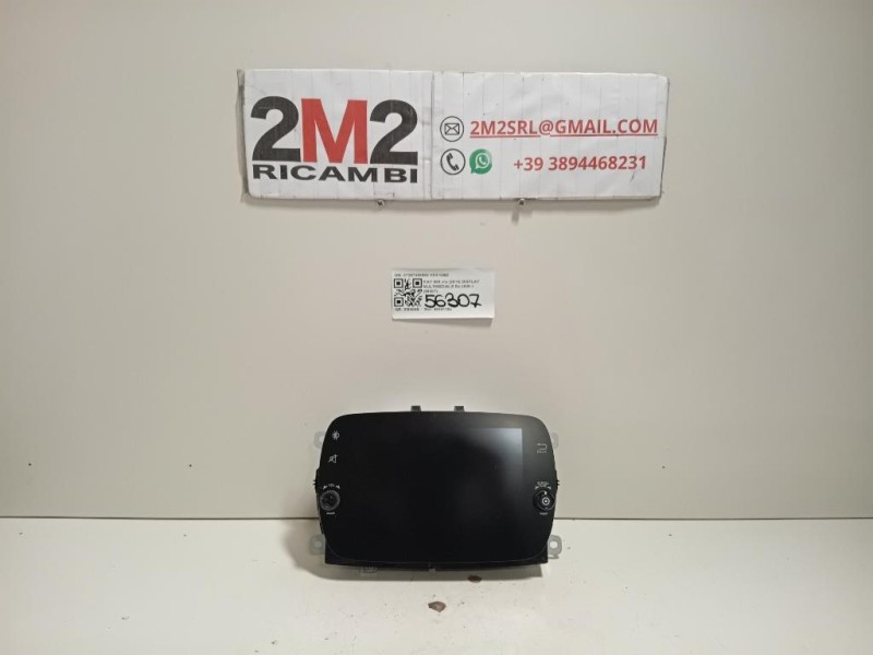 Display Multimediale 07357358580 Fiat 500 II 2015
