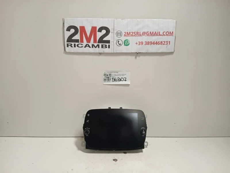 Display Multimediale 07357358580 Fiat 500 II 2015