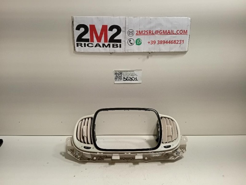 KIT Griglie Condotto ARIA Cruscotto Centrale 735735284735735287 Fiat 500 II 2015