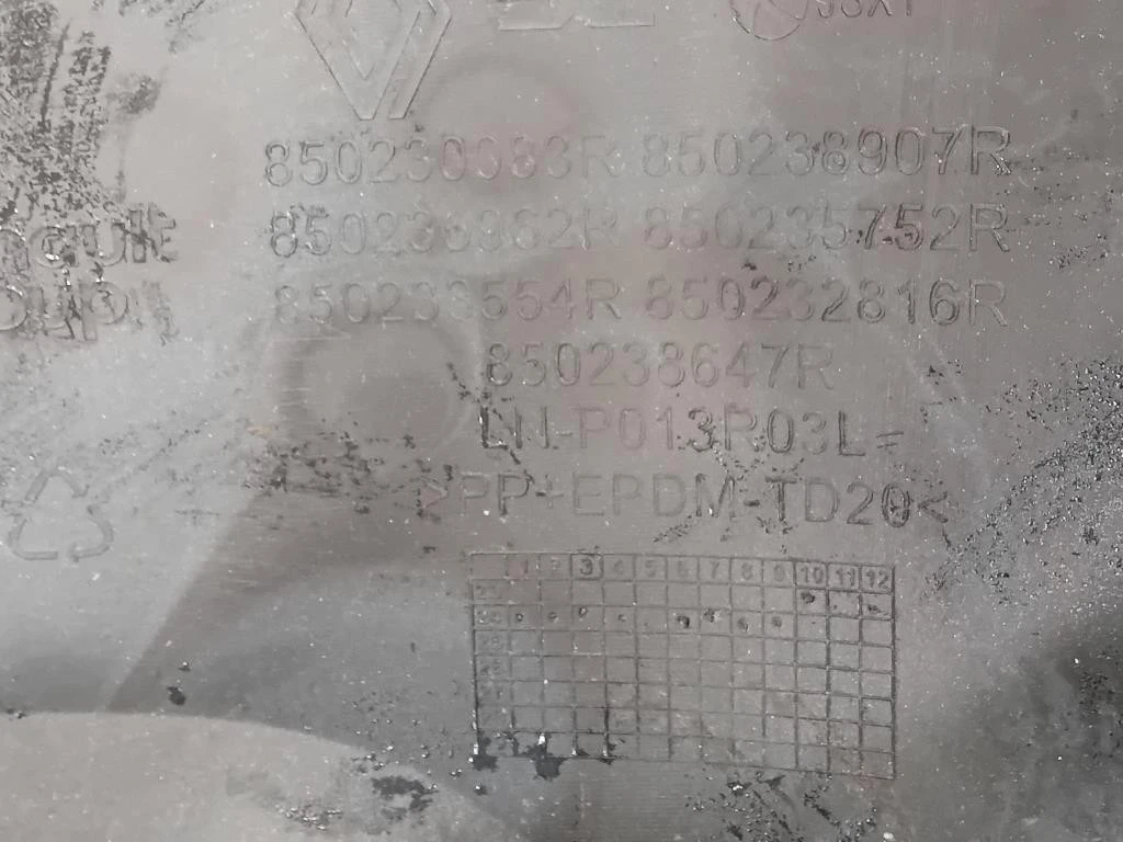 Paraurti POST 850230083 Dacia Spring 2020