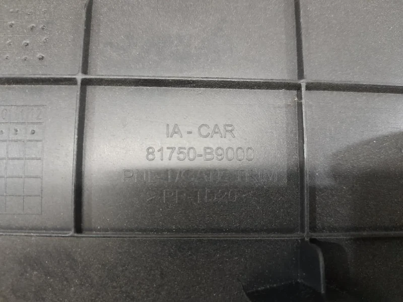 Pannello Rivestimento Portello INF POST 81750B9000PYN Hyundai I10 II 2016