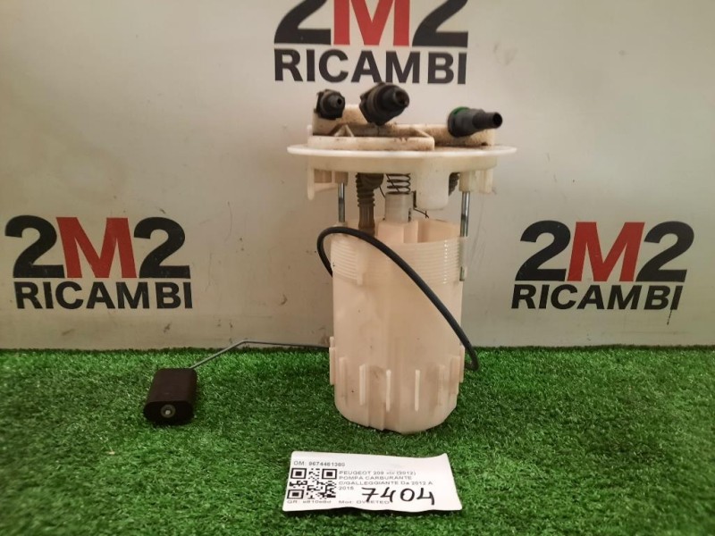 Pompa Carburante Cgalleggiante 9674461380 Peugeot 208 I 2012