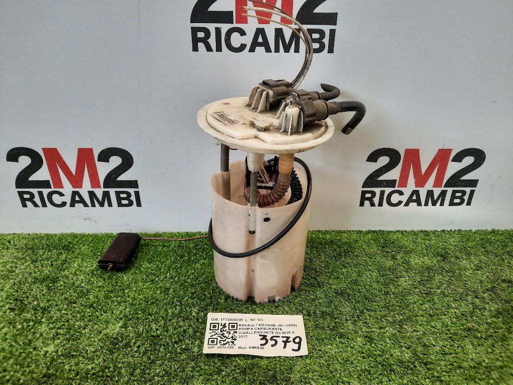 Pompa Carburante Cgalleggiante 172020033R GALLEGGIANTE Renault Mégane III 2009