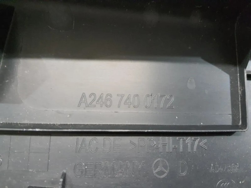 Pannello Rivestimento Portello INF POST A2467400172 Mercedes Classe B W246 2012