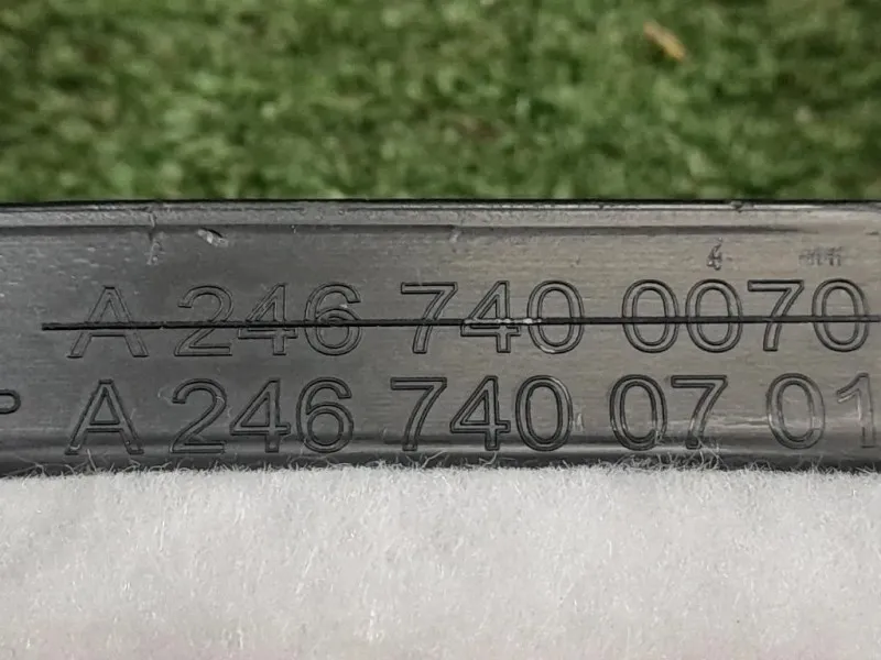 Pannello Rivestimento Portello INF POST A2467400070 Mercedes Classe B W246 2012