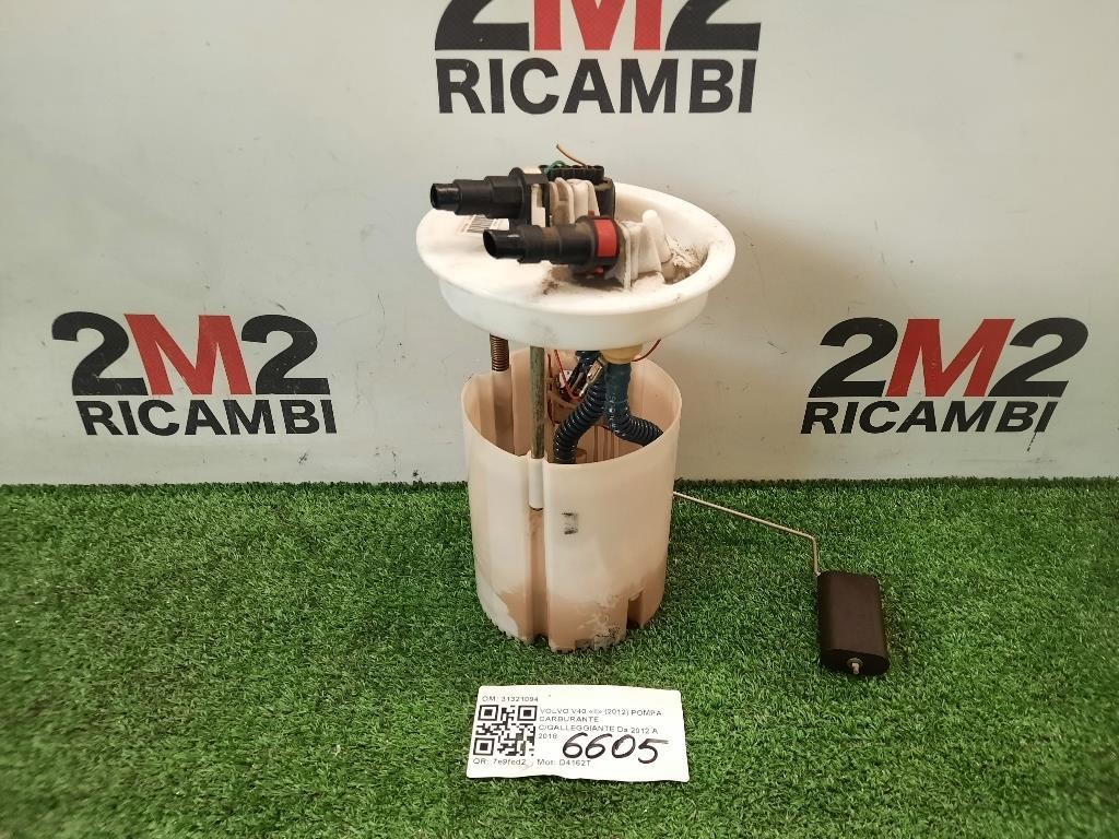 Pompa Carburante Cgalleggiante 31321094 Volvo V40 II 2012