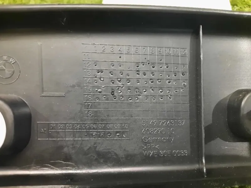 Pannello Rivestimento Portello SUP POST SX 51497846279 Bmw Serie 3 F31 Touring 2015