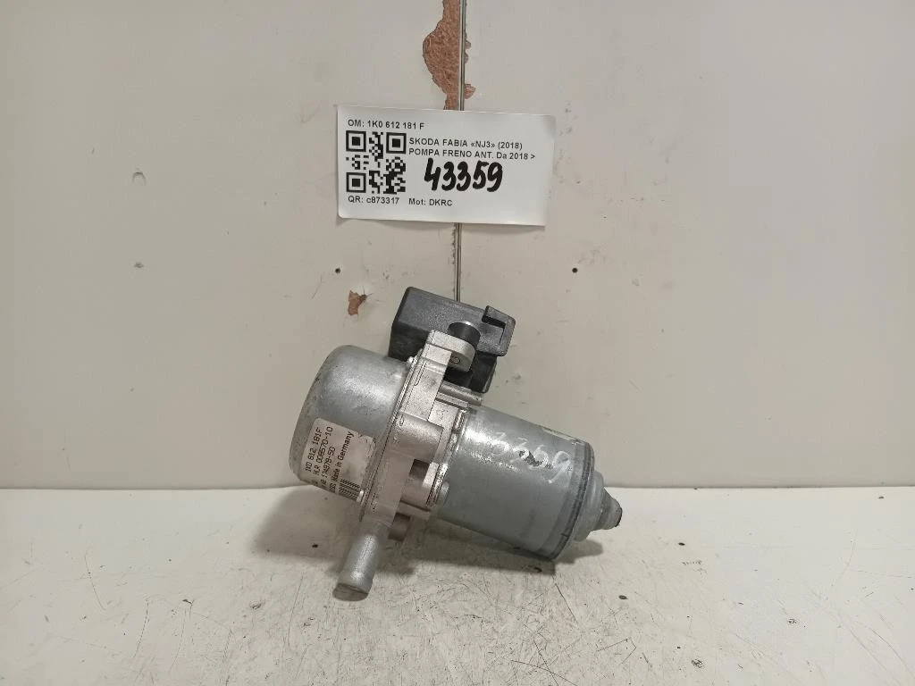 Pompa Freno ANT 1K0612181F Skoda Fabia NJ3 2018