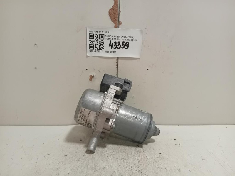 Pompa Freno ANT 1K0612181F Skoda Fabia NJ3 2018