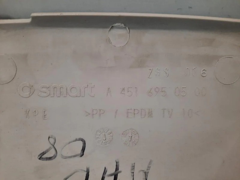 Pannello Rivestimento Supparabrezza A4516950500 Smart Fortwo Cabrio 451 2007