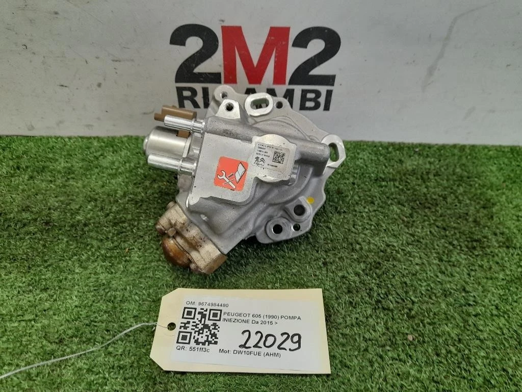 Pompa Iniezione 9674984480 Peugeot 3008 I 2009