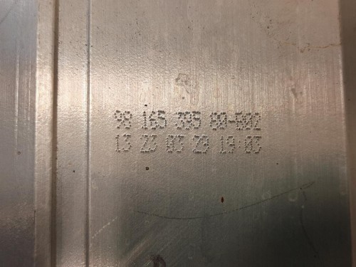 Traversa Paraurti POST 9816539580 Peugeot 5008 II 2017