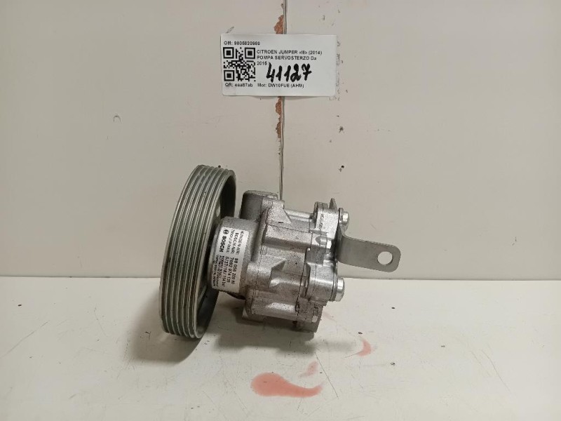 Pompa Servosterzo 9805820980 Citroen Jumper III 2014