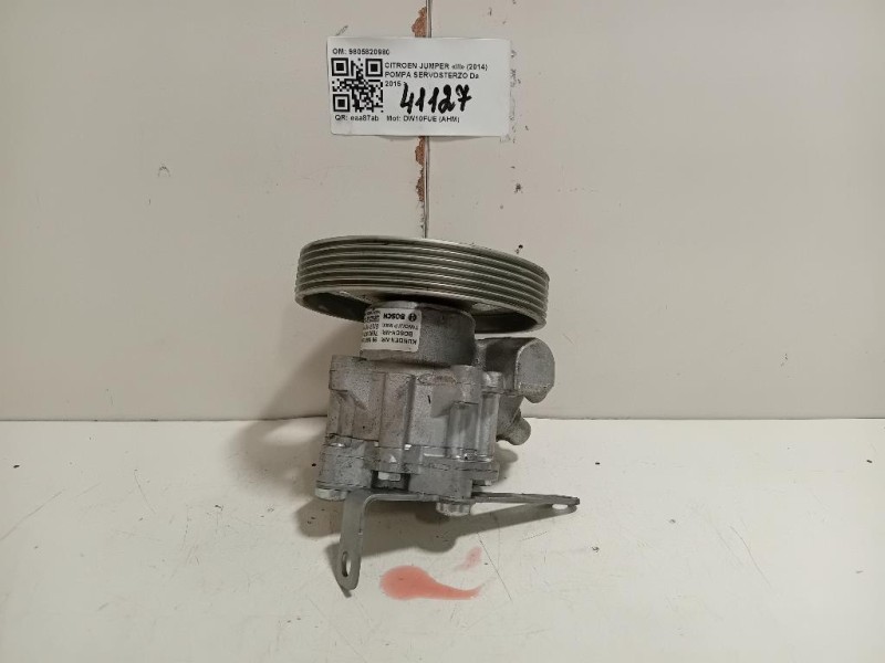 Pompa Servosterzo 9805820980 Citroen Jumper III 2014
