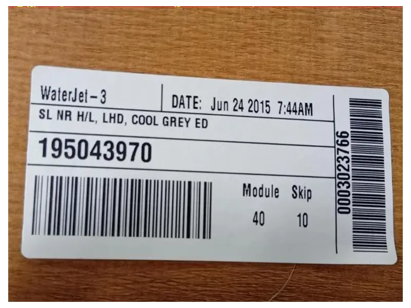 Pannello Sottotetto 195043970 853013U000ED Kia Sportage III 2010