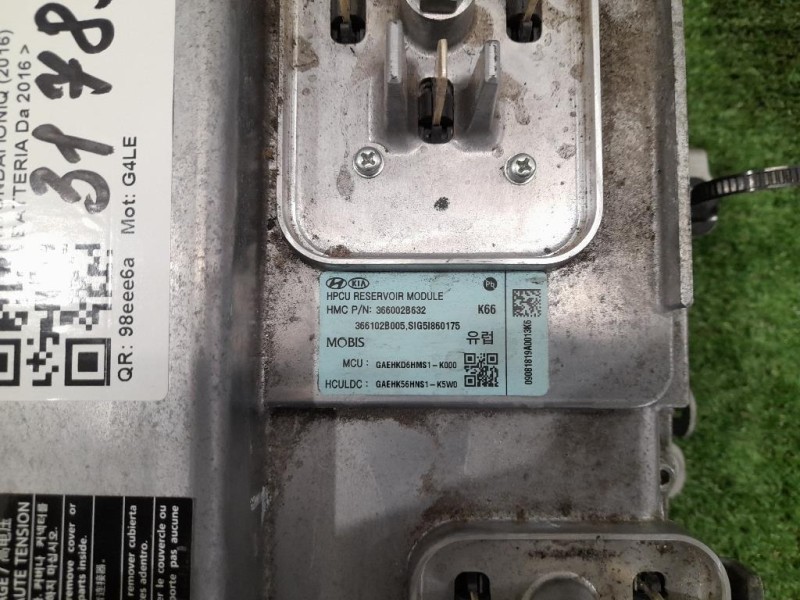 Batteria 366002B632 Hyundai Ioniq 2016