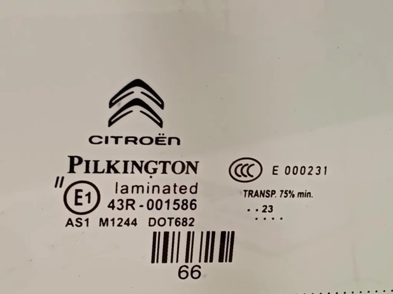 Parabrezza 9812886680 Citroen C3 III 2016