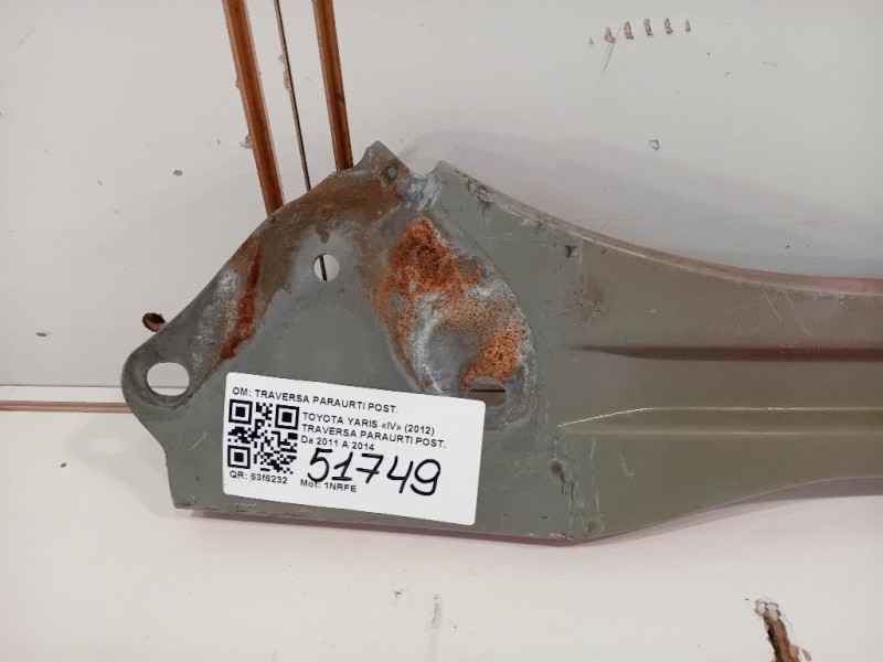 Traversa Paraurti POST TRAVERSA PARAURTI POST Toyota Yaris IV 2012