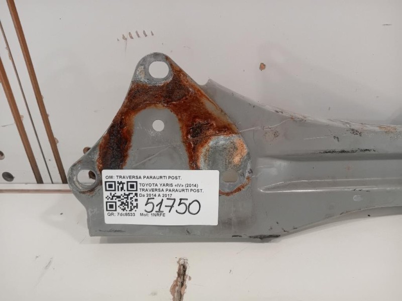 Traversa Paraurti POST TRAVERSA PARAURTI POST Toyota Yaris IV 2014