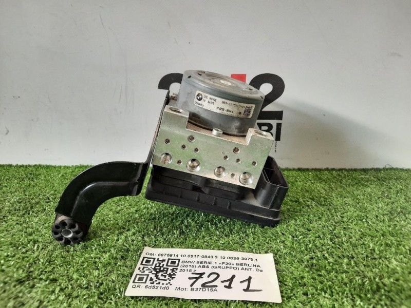 ABS Gruppo ANT 6875814 100917-08403 100625-30731 Bmw Serie 1 F20 Berlina 2015