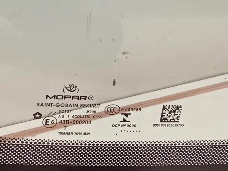 Parabrezza 52229725 ORIGINALE Jeep Renegade 2015