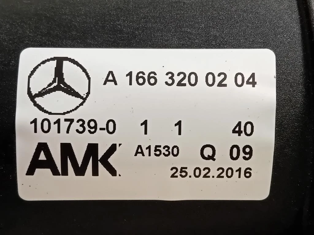 Pompa Sospensione A1663200204 Mercedes Classe GLE W166 2015