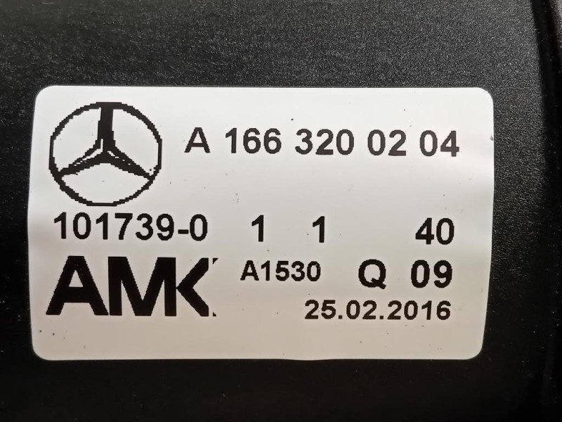 Pompa Sospensione A1663200204 Mercedes Classe GLE W166 2015