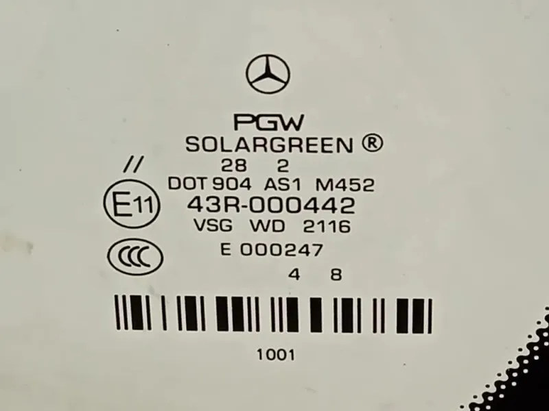 Parabrezza A1666701001 Mercedes Classe ML W166 2012