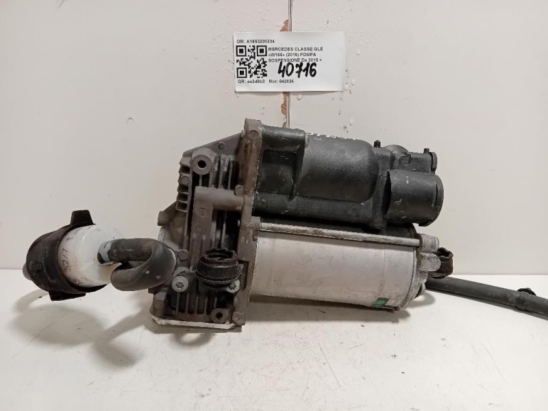 Pompa Sospensione A1663200204 Mercedes Classe GLE W166 2015
