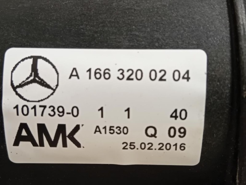 Pompa Sospensione A1663200204 Mercedes Classe GLE W166 2015