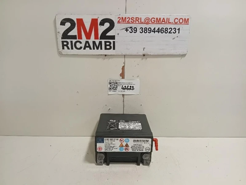 Batteria A0019822708 Mercedes Classe ML W166 2012