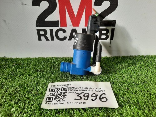 Pompa Tergicristalli 7700428386 Renault CLIO IV 2016