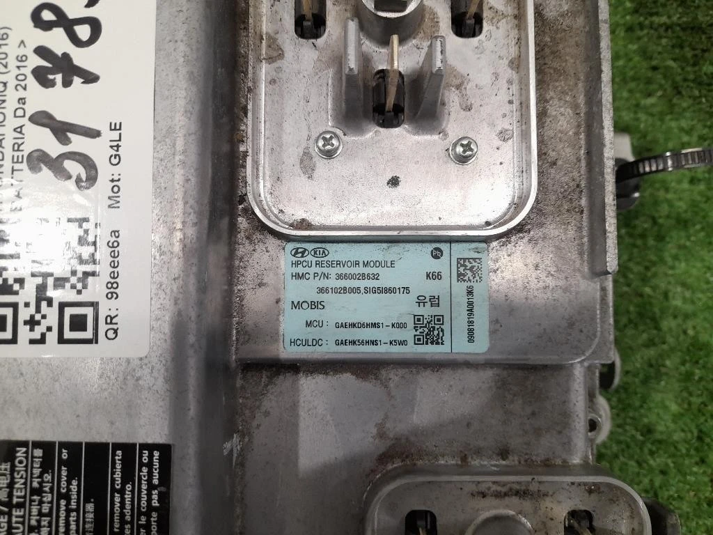 Batteria 366002B632 Hyundai Ioniq 2016