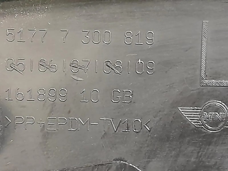 Parafanghino ANT SX 51777300819 Mini MINI ONE F55 2014