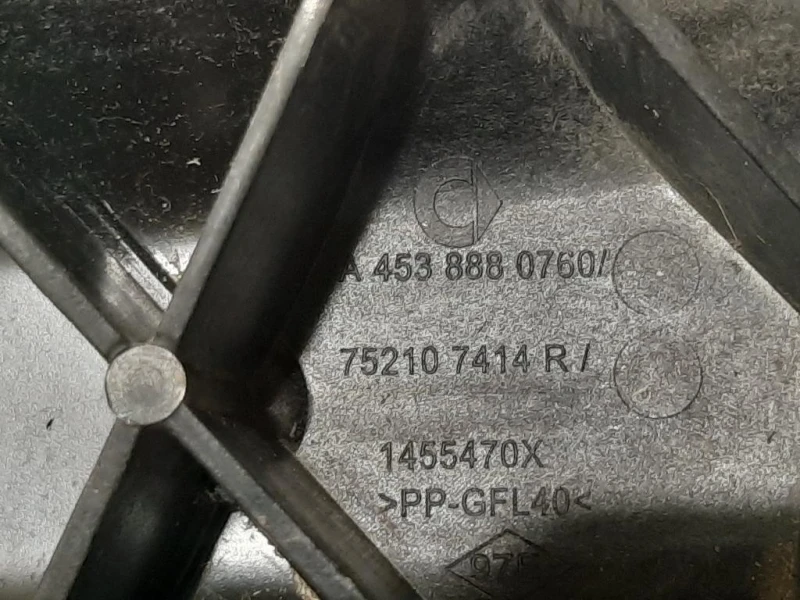 Traversa Supporto Radiatore ANT 75210 7414 RTRAVERSA FRONTALE SUP ANT Smart Forfour 453 2015