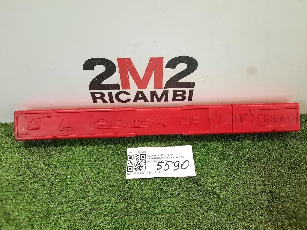 Triangolo DI Emergenza 7L0860251 Audi A3 8P1 2008
