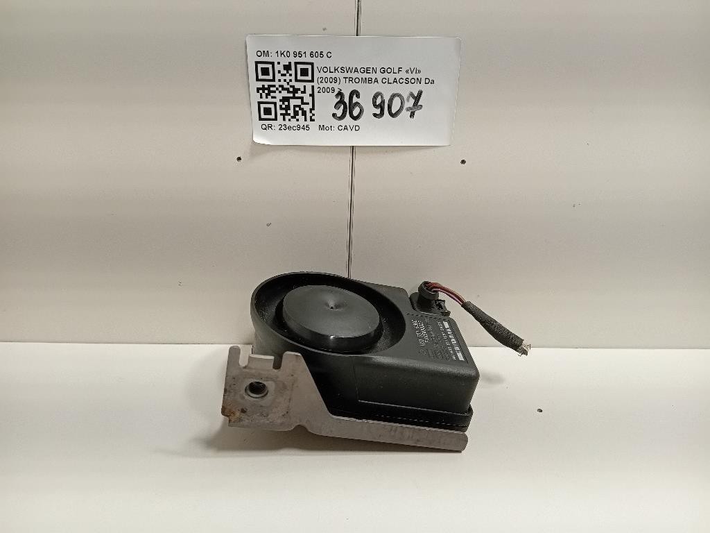 Tromba Clacson 1K0 951 605 C Audi A1 8XK 2015