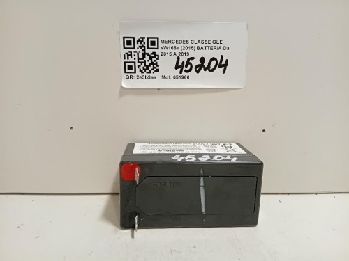 Batteria Mercedes Classe GLE W166 2015