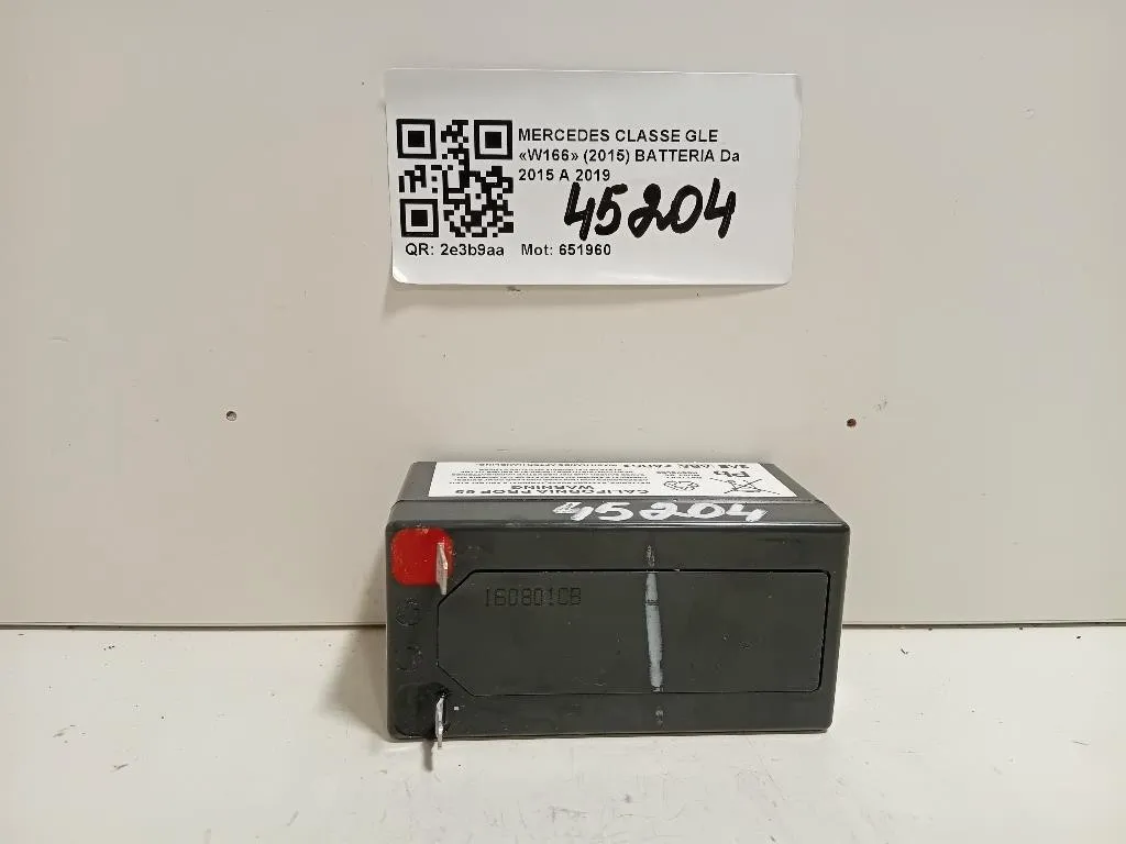 Batteria Mercedes Classe GLE W166 2015