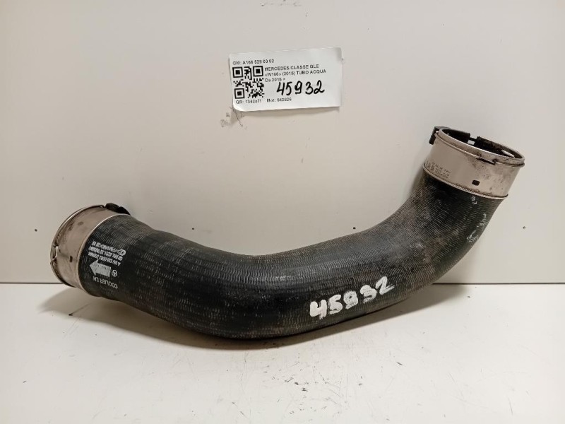 TUBO Acqua A166 528 00 82 TUBO ACQUA SX Mercedes Classe GLE W166 2015