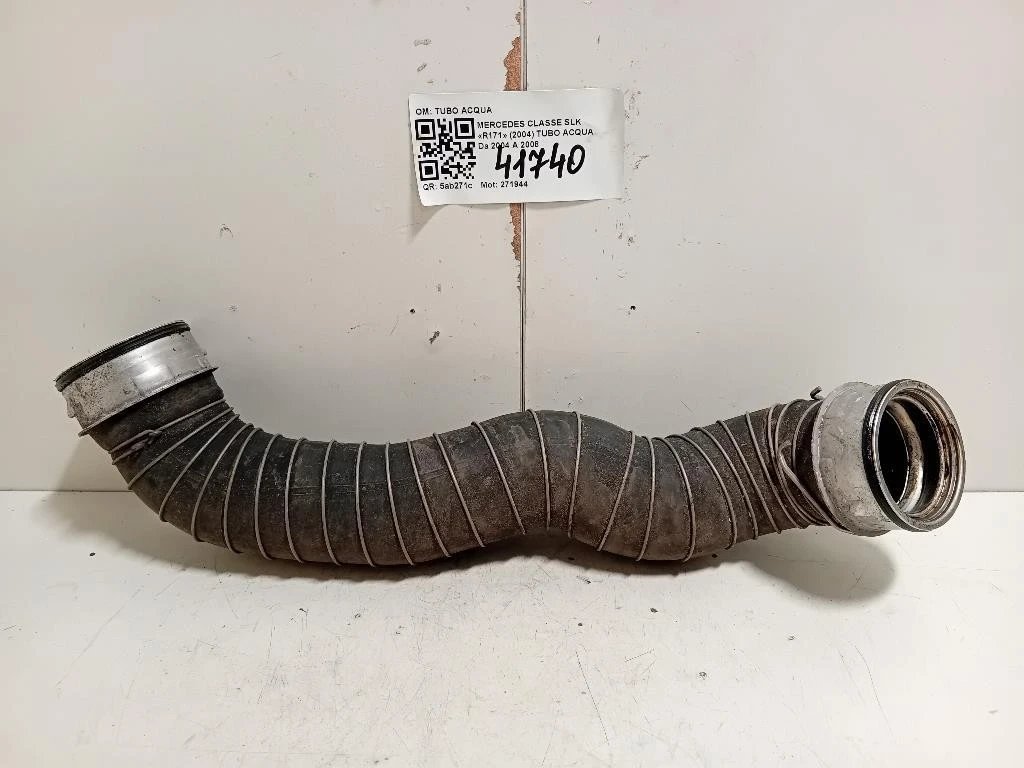 TUBO Acqua A2712030602 Mercedes Classe SLK R171 2004